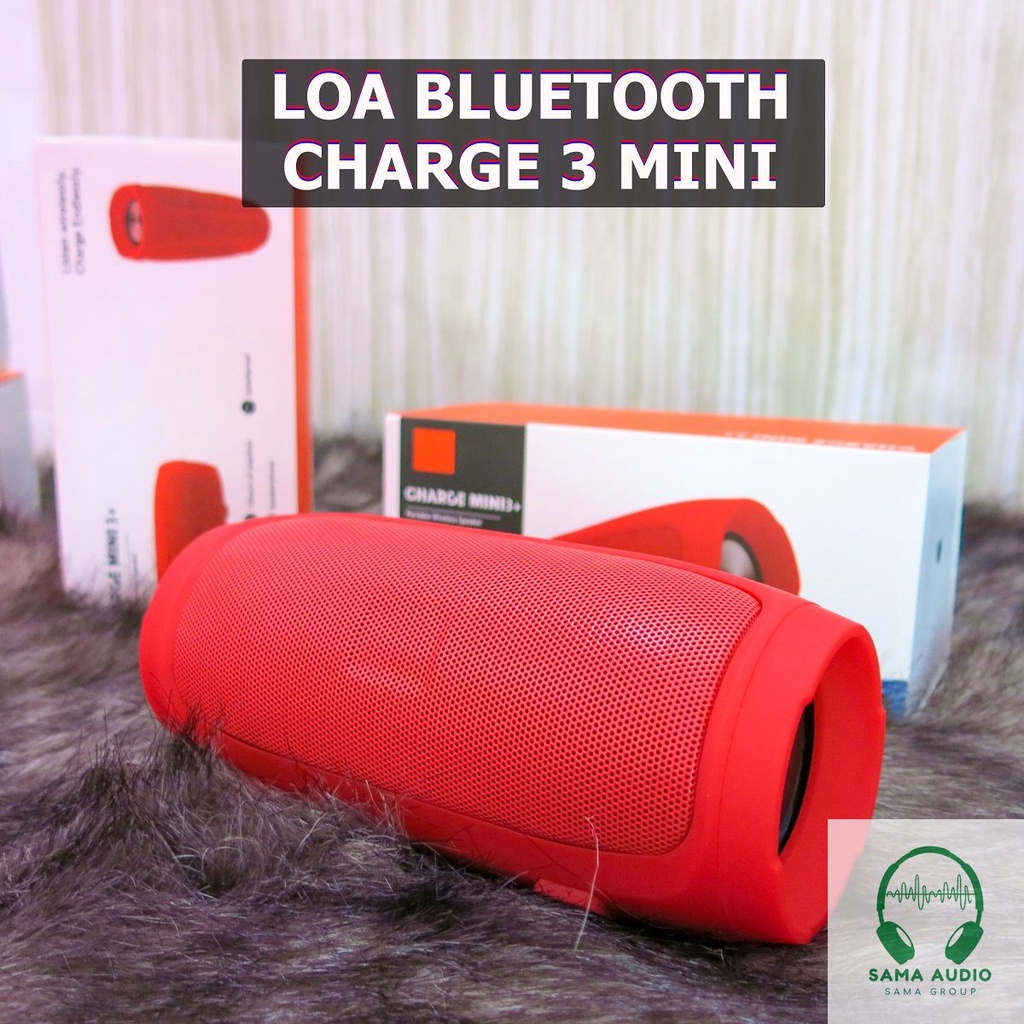 [Mã ELHACE giảm 4% đơn 300K] Loa Bluetooth Không Dây Charge 3 Mini - Vỏ Nhôm, Hổ Trợ Thẻ Nhớ/USB - Bao Test