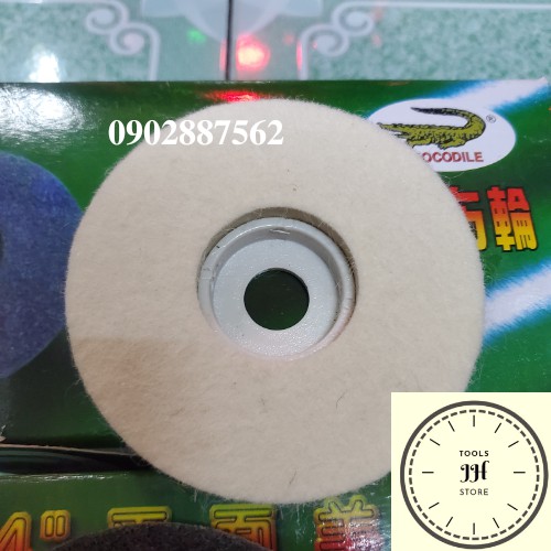 nỉ mài đánh bóng 100mm cá sấu (có loại thô cứng, mềm mịn)