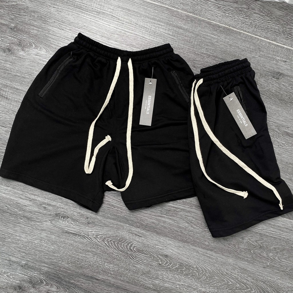 [Mã SKAMA06 giảm 8% TỐI ĐA 50K đơn250K] Quần short TBG Full đen , quần short nỉ nam nữ unisex , MSW Town | BigBuy360 - bigbuy360.vn