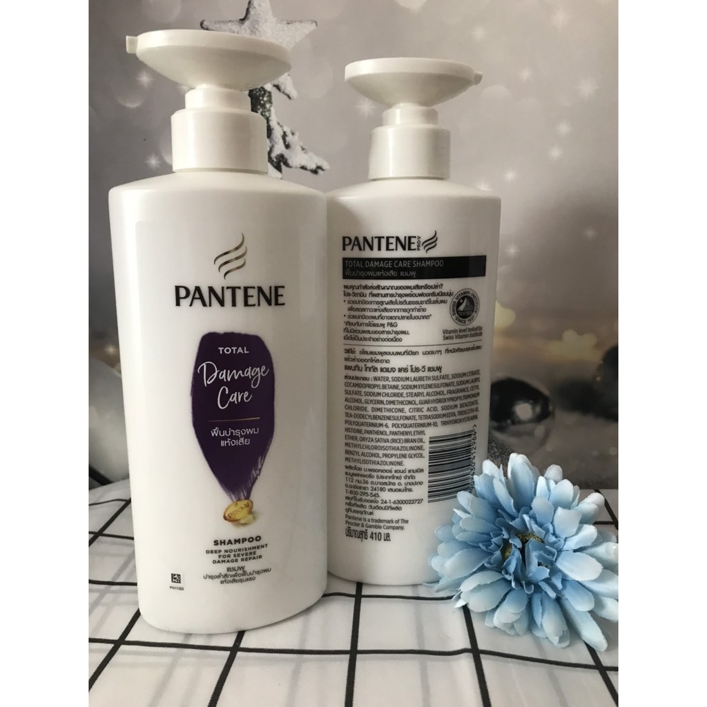 Dầu gội Pantene Pro-V dưỡng tóc suôn mượt óng ả và ngăn ngừa rụng tóc 410ml