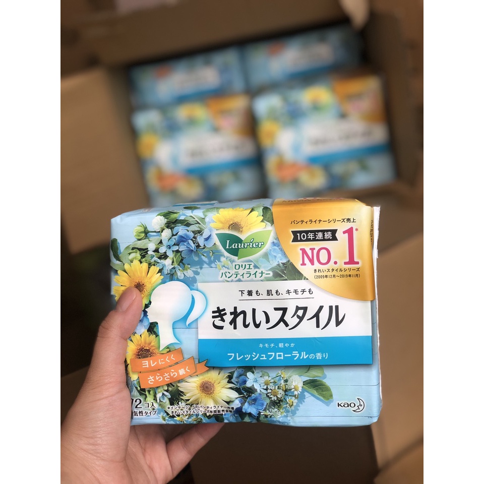 Băng vệ sinh hằng ngày Laurier 72 miếng