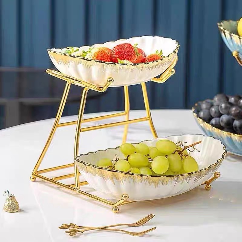 Kệ Sứ Hình Hươu Đựng Trái Cây, Bánh Kẹo