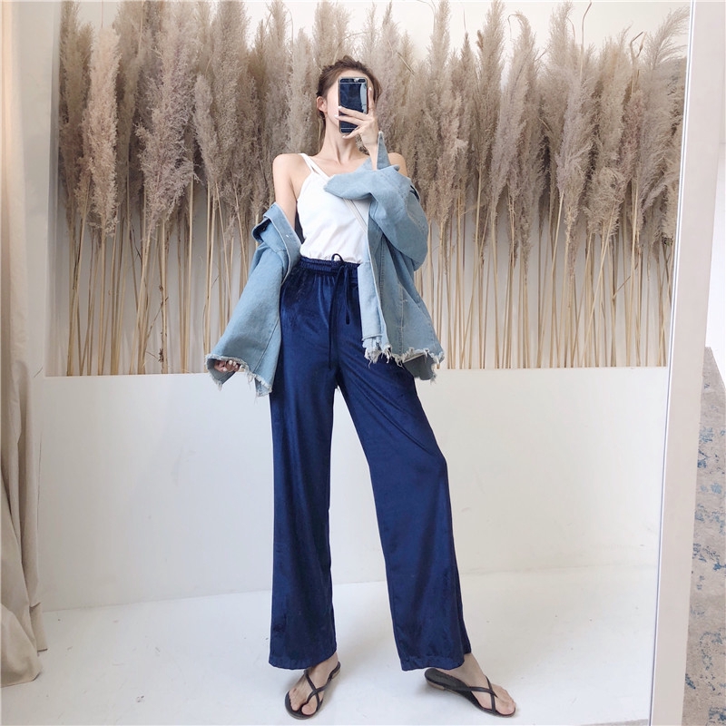 Girls clothes trousers solid color cotton high quality fast delivery | BigBuy360 - bigbuy360.vn