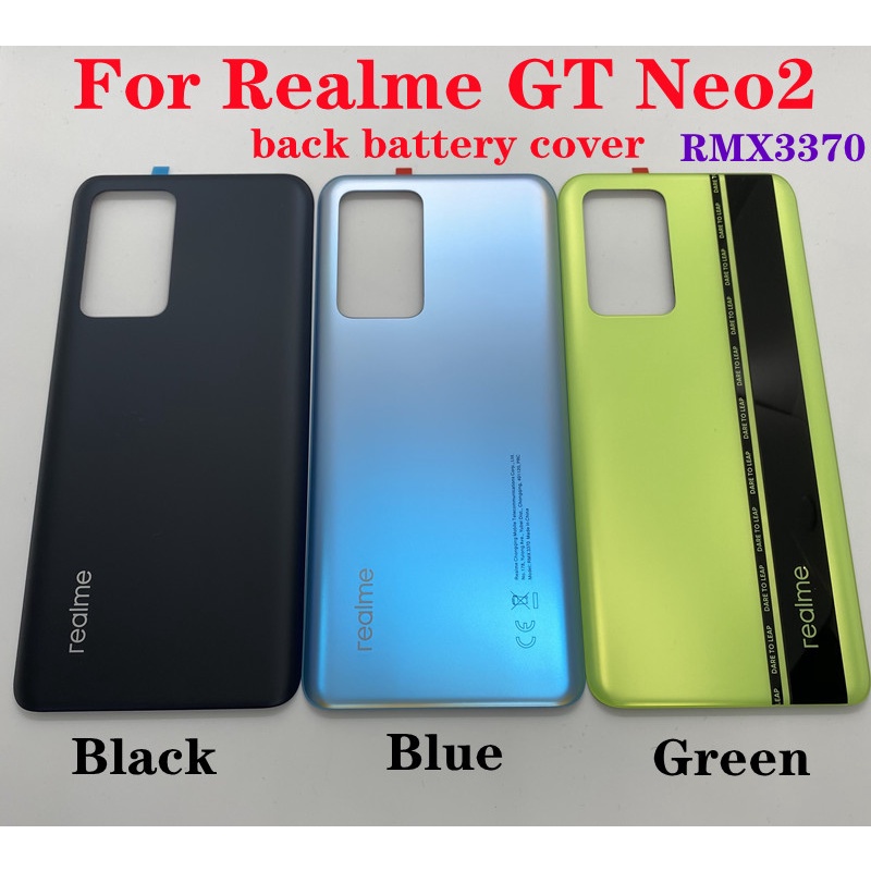 Nắp Pin Điện Thoại Thay Thế Cho Realme GT Neo2 6.62" OPPO Realme GT Neo 2 RMX3370 GT Neo2 5G