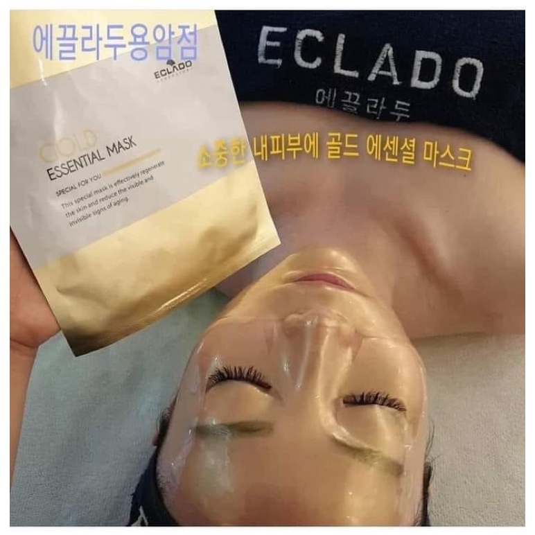 MẶT NẠ THẠCH VÀNG ECLADO - GOLD ESSENTIAL TÁCH LẺ