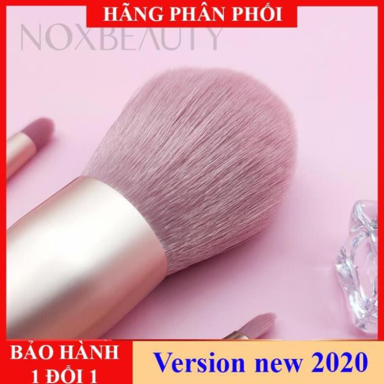 Flash sale -  Bộ 12 cọ trang điểm NOXBEAUTY đánh phấn mắt kẻ viền môi đánh phấn má hồng chuyên nghiệp,kèm ví đựng