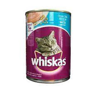 6 lon pate WHISKAS 400gr mix vị