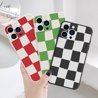 Ốp Điện Thoại Họa Tiết Sọc Caro Màu Đỏ / Xanh Lá / Đen Cho Xiaomi Mi 11 Lite 11 Pro Ultra Mi 9T Pro 10T Pro Mi 9 10 Lite Pro 11i