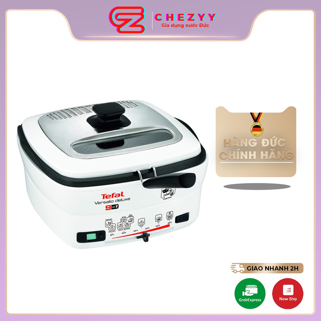 Nồi lẩu và chiên ngập dầu đa năng Tefal FR4950 [Hàng Đức chính hãng]