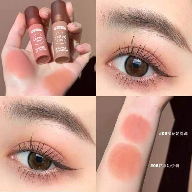 Phấn Mắt Dạng Lỏng Màu Nhung Lì Lâu Trôi Cappuvini