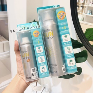 Chống nắng dạng xịt Recipe Crystal Sun Spray