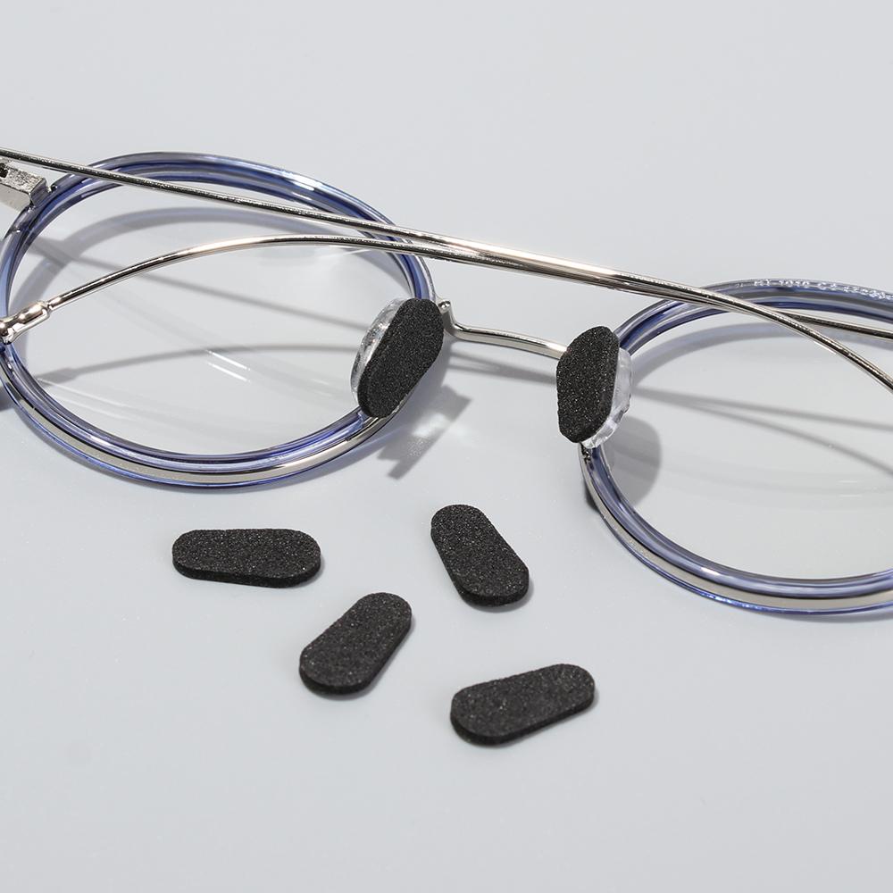 PINEVN Set 4 Cặp Mút Đệm Mũi Mắt Kính 1.5mm Mềm Mại Chống Trượt Màu Đen
