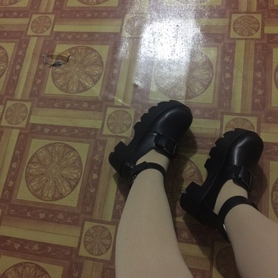 Giày đế cao phong cách lolita cá tính mã K51