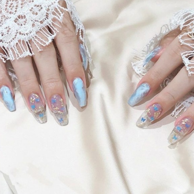 Gel đắp móng Li-nail chính hãng chất đậm đặc không nóng, màu trong suốt