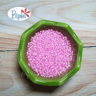 Combo 10 gói cườm TQ loại AAA color inside màu hồng