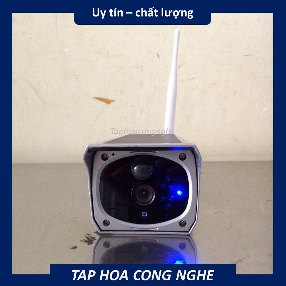 Camera IP năng lượng mặt trời app CAMHI PRO hoạt động bằng wifi có khe cắm thẻ nhớ lưu trữ hình ảnh 1080p
