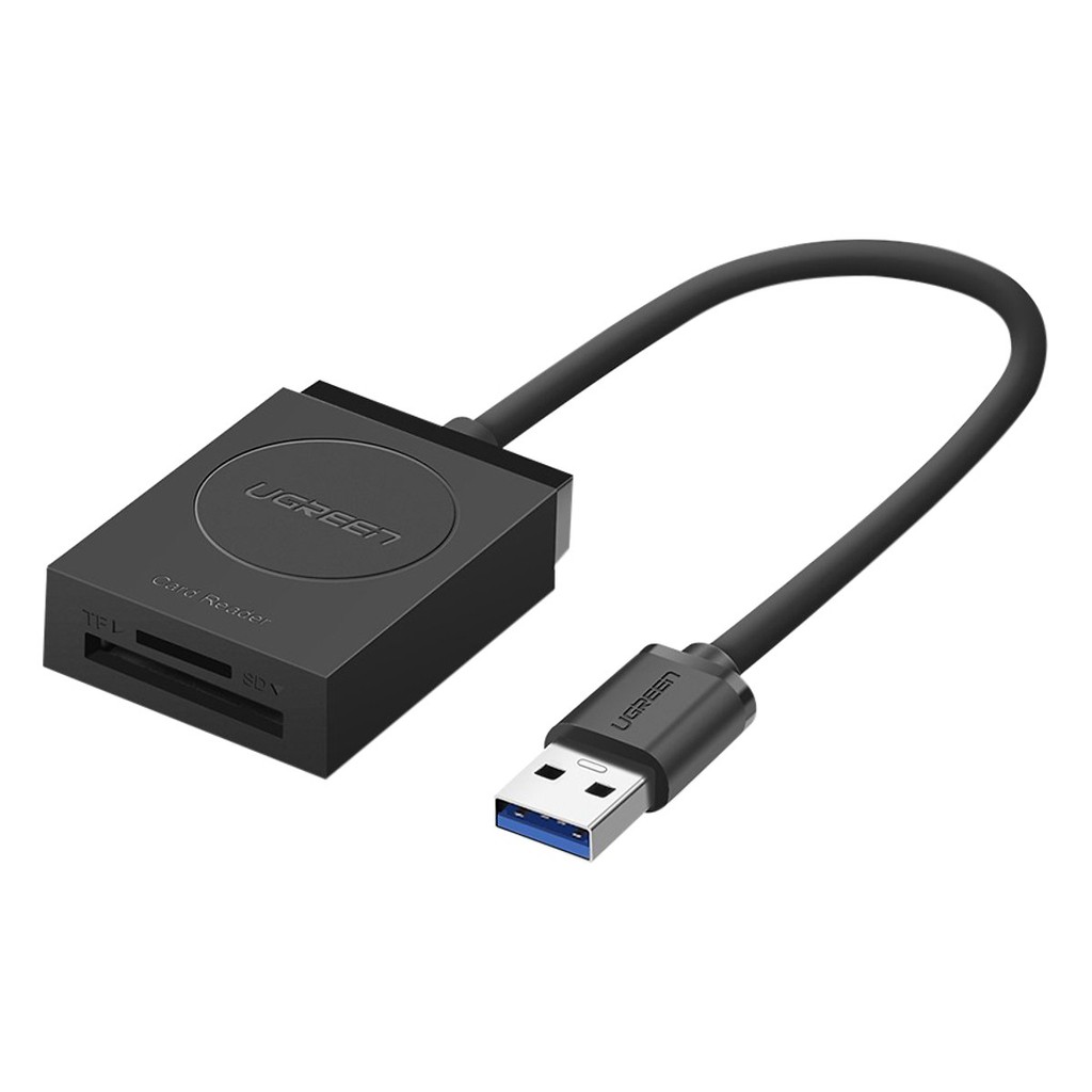 Đầu đọc thẻ nhớ Micro SD chuẩn USB 3.0 Ugreen 20250_Bảo hành chính hãng 18 tháng