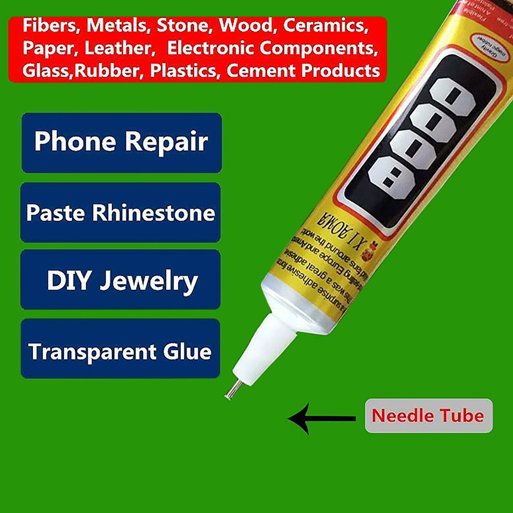 50ml E8000 Phone Screen Frame Repair DIY Jewelery Clear Glue Adhesive Liquid G22