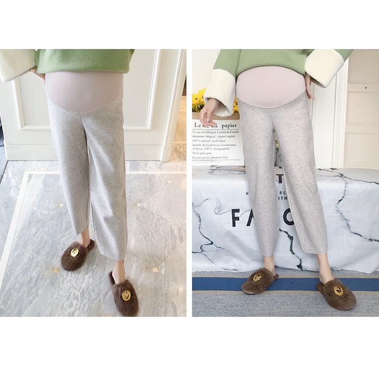 Quần Bầu Xinh Quần Dạ Bầu Quần Baggy Bầu Trẻ Trung Năng Động Q173