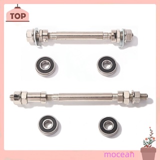 Trục giữa bánh xe trước sau kèm 2 vòng bi cho xe đạp mtb