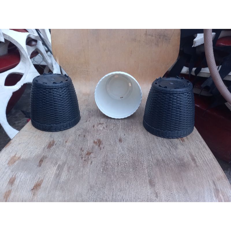 Chậu Nhựa 12Cm Trồng Sen Đá & Cây, Hoa Nhỏ Xinh
