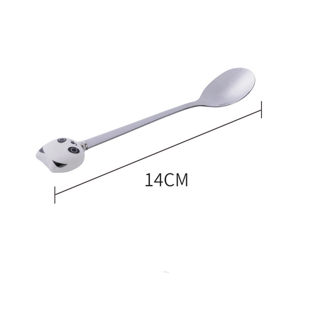 EPOCH Muỗng Cà Phê Cán Dài Tạo Hình Động Vật Dễ Thương