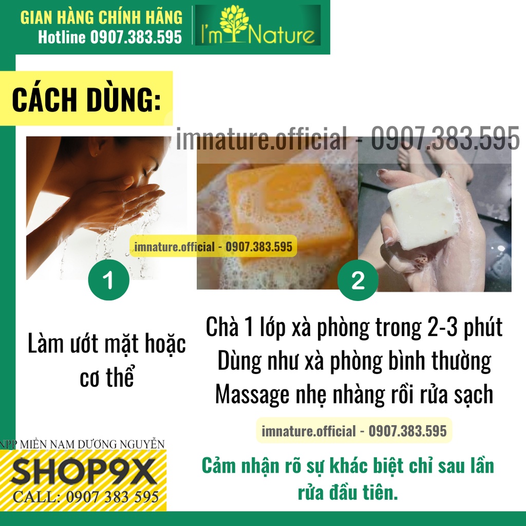 Xà Phòng Cám Gạo Cao Cấp Sáng Da Ngừa Mụn Cho Mặt Và Body