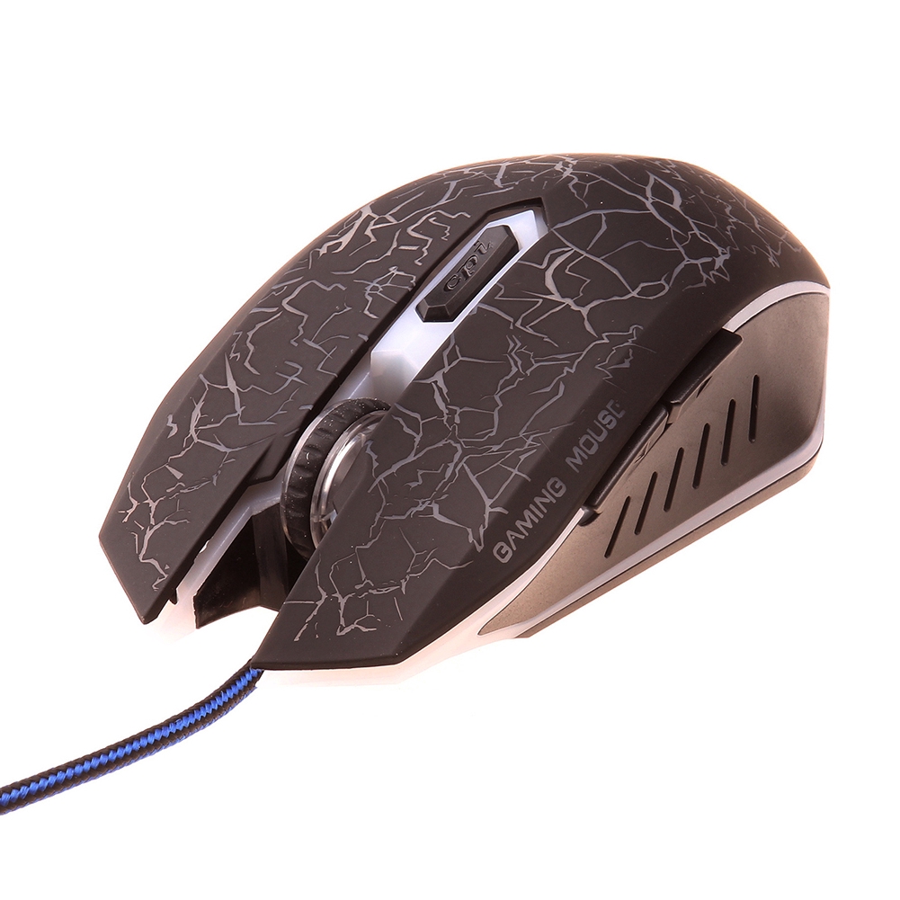 【COD】 Computer&amp;amp;Laptop Mouse Backlight Gaming Optical Wired Mice With Six Button
