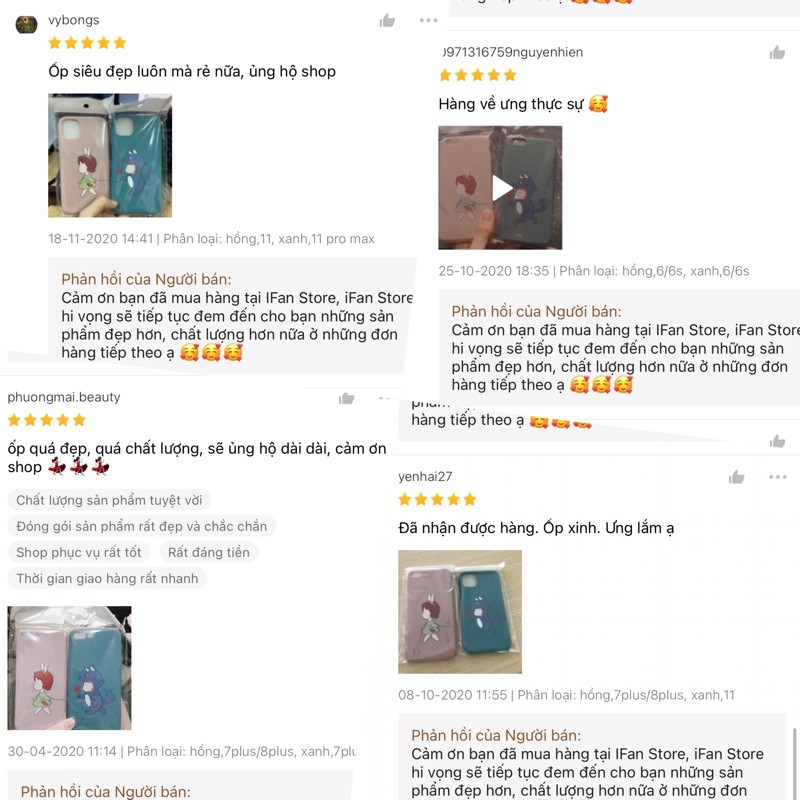 Ốp Lưng iPhone Ốp Đôi Dẻo Chống Sốc Cặp Đôi Thỏ Cáo iPhone 6 6s 6plus 6splus x xs xsmax 11 11 promax 12 pro max | BigBuy360 - bigbuy360.vn