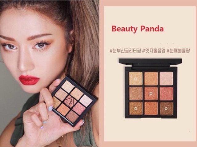 Bảng Phấn mắt dạng nhũ 3CE Multi Eye Color Palette #All-Nighter 9 màu