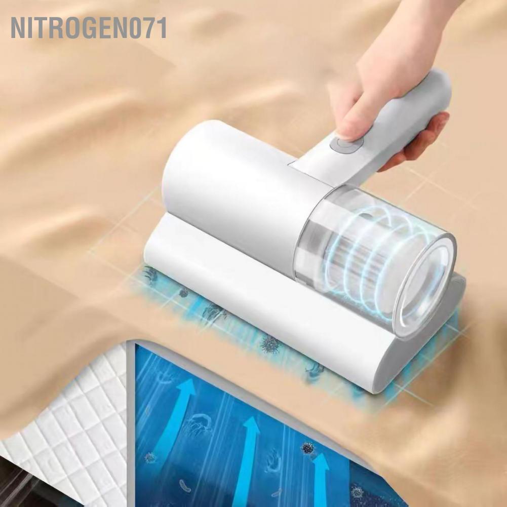 Máy hút bụi giường nệm, máy hút bụi mini không dây sạc pin có tia UV khử khuẩn, hút ẩm không khí, chăn ga, ghế sofa ABS 20000Pa Nitrogen071