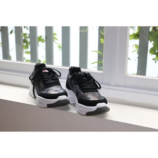 Giày đi bộ nam nữ 💖FREESHIP💖 Giày tập gym thời trang sneaker Sshoes-dây buộc, vải thun mềm nhẹ S002-3-BLK/GRY