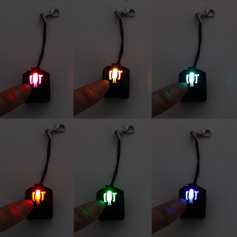 Bộ Bàn Phím Thử Nghiệm RGB Dạng Móc Khóa Giúp Giảm Căng Thẳng