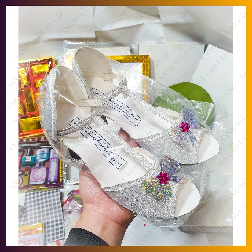 Giày Dép Guốc Sandal Nam Nữ Vàng Mã loại đẹp - VM35