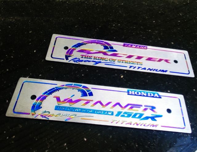 BẢNG TÊN TITAN CHỮ WINNER CHO XE WINNER
