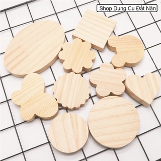 Miếng gỗ làm đế cho mô hình đất sét, đất nặn