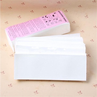 Giấy wax lông Depilatory Paper (bịch 100 miếng)