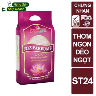 Gạo Thơm Thượng Hạng Nàng Sen2kg - Cơm ngon dẻo nhiều