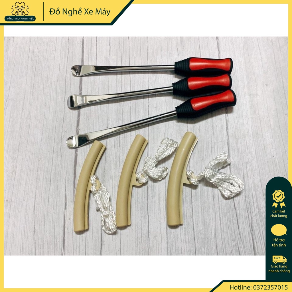 🌟 Bộ 3 móc lốp không săm xe máy,  tô - xe điện