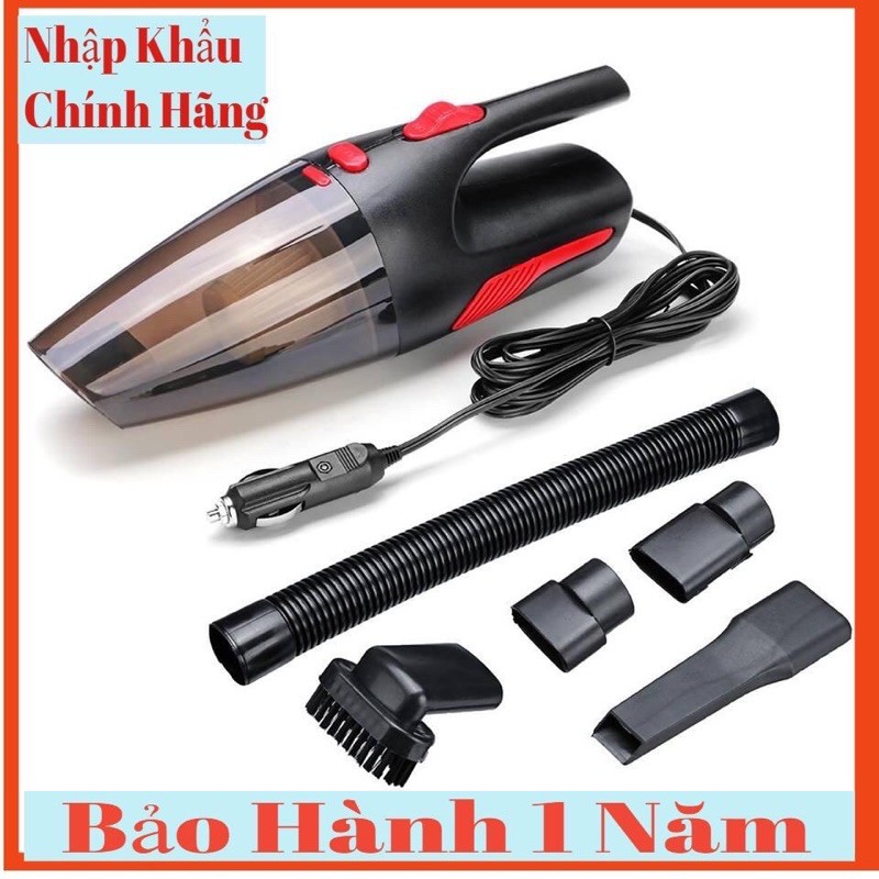 [ BH 1 Đổi 1 ] Máy hút bụi xe hơi - Máy hút bụi cầm tay mini điện áp 12V cho ô tô cực khoẻ FEMARI