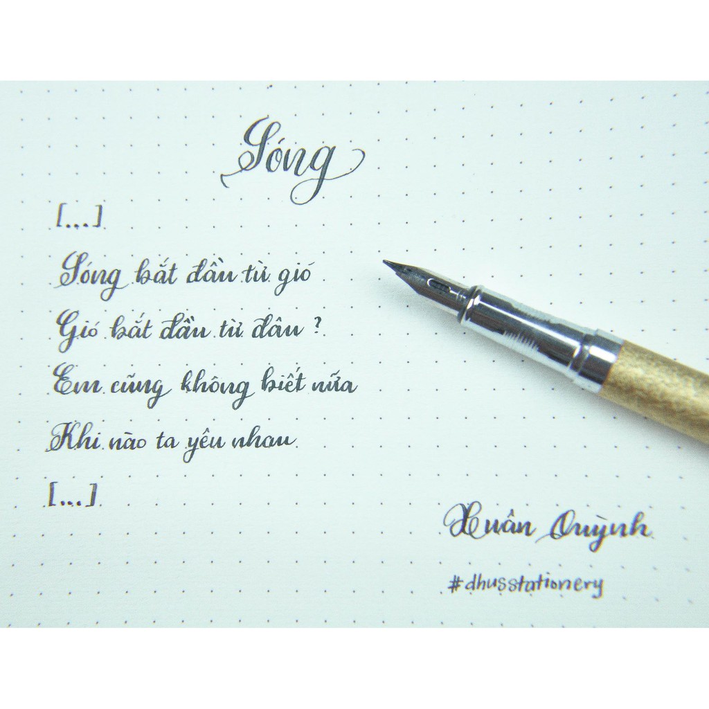 Bút Máy Ngòi Lá Tre Eras Luyện Viết Modern Calligraphy ( Pointed Pen )
