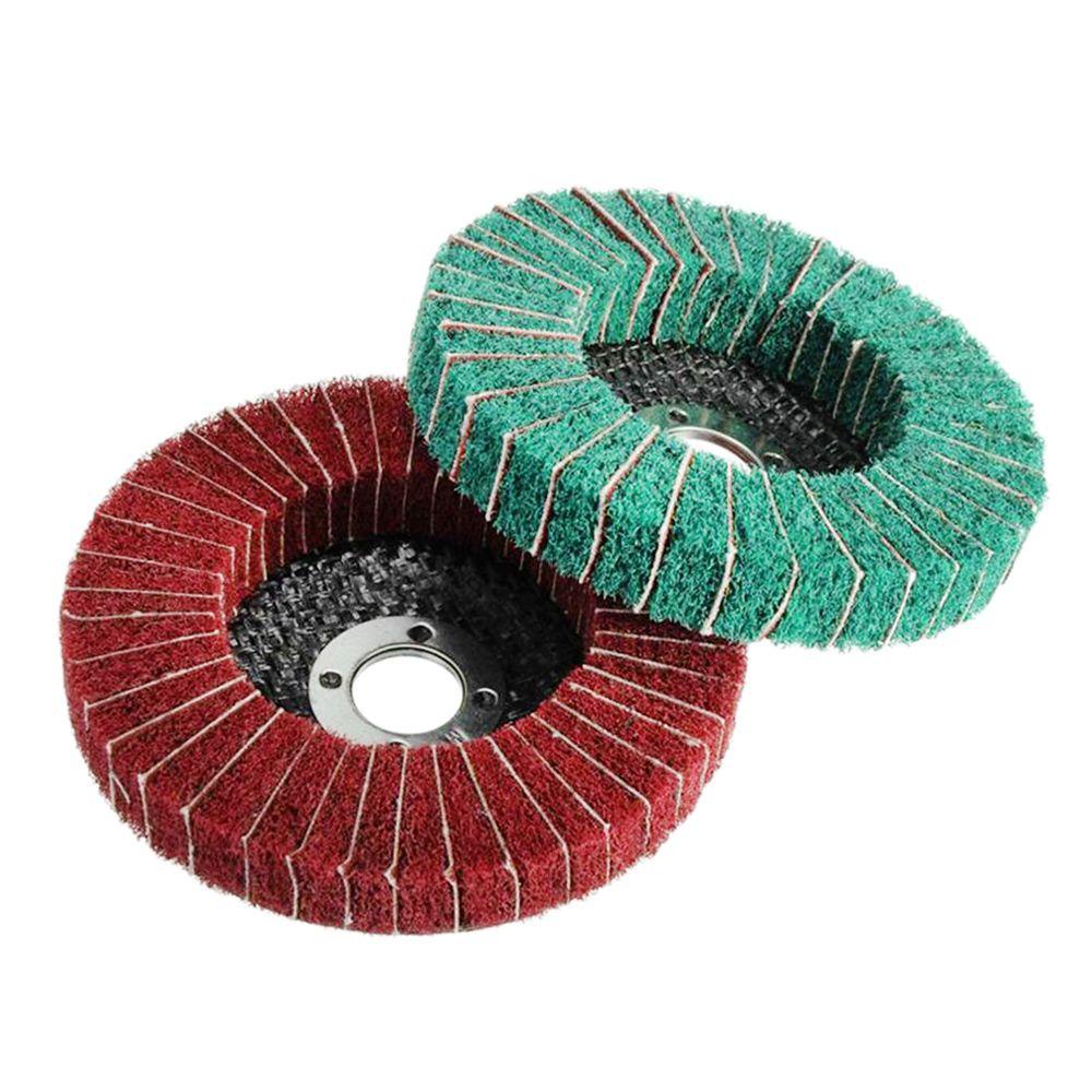 PISTA Đĩa Đánh Bóng 4 inch Bằng Sợi Nylon Không Dệt