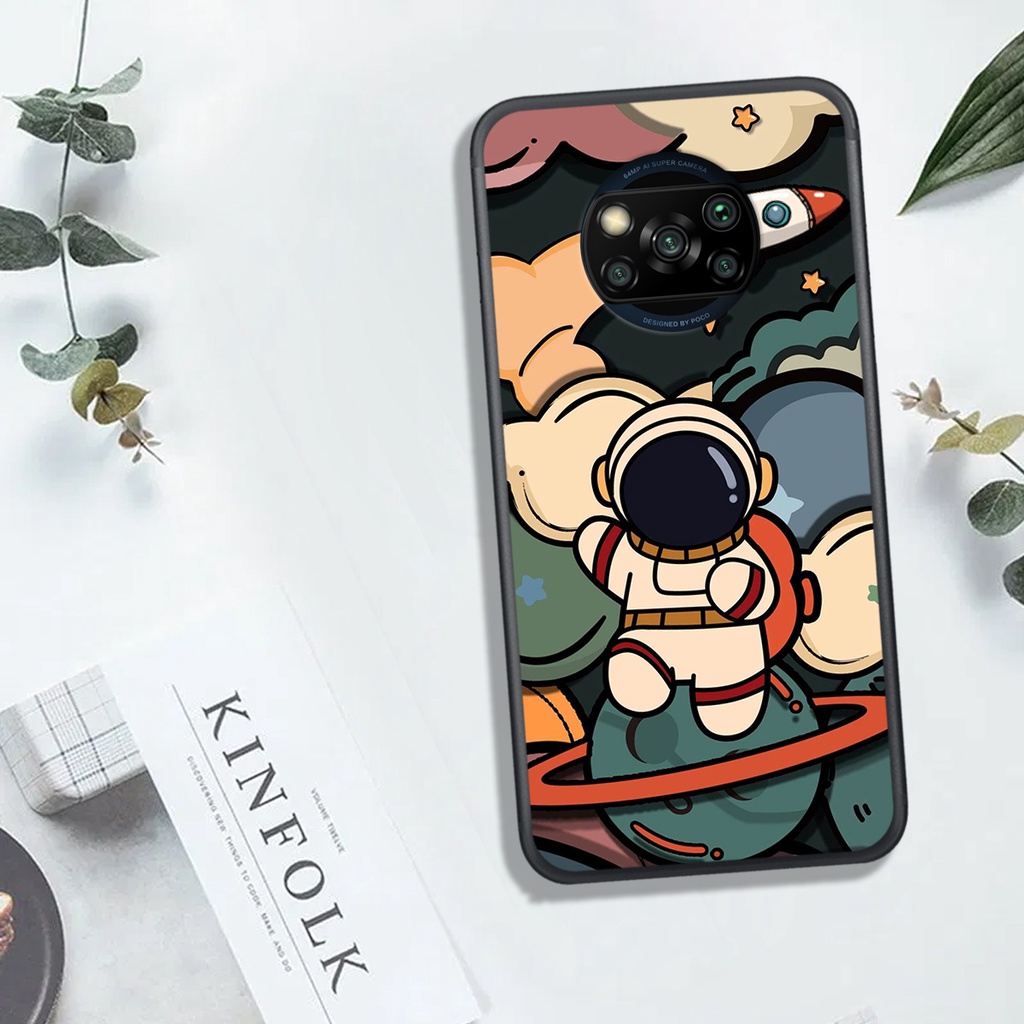 [HOT BỎNG TAY]ỐP LƯNG XIAOMI POCO X3, IN HÌNH  PHI-HÀNH-GIA, MÀU SẮC BẮT MẮT