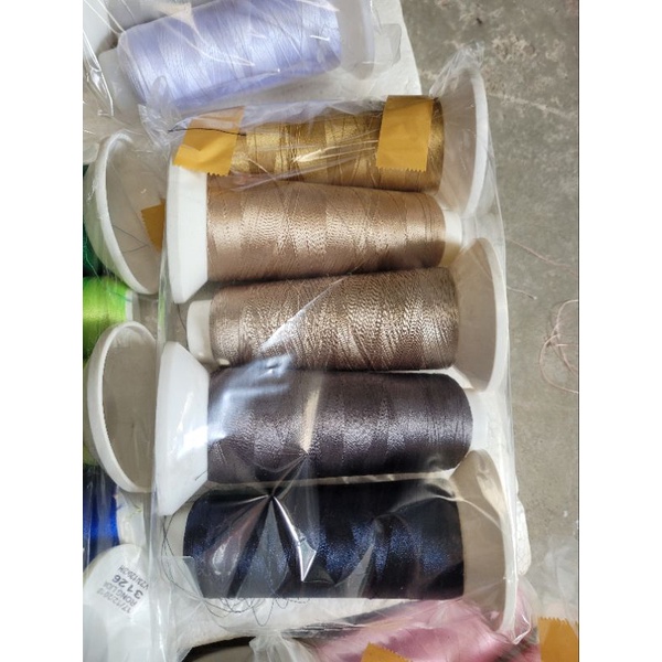 Set 5 cuộn chỉ thêu dùng cho máy thêu vì tính, máy thêu lắc tay