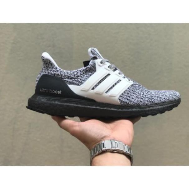 Hot [Sale 3/3]Giày nam Ultra Boost 4.0 cao cấp bền nhẹ êm (ĐEN XÁM) [Sẵn Hàng] . ⋆ Hè