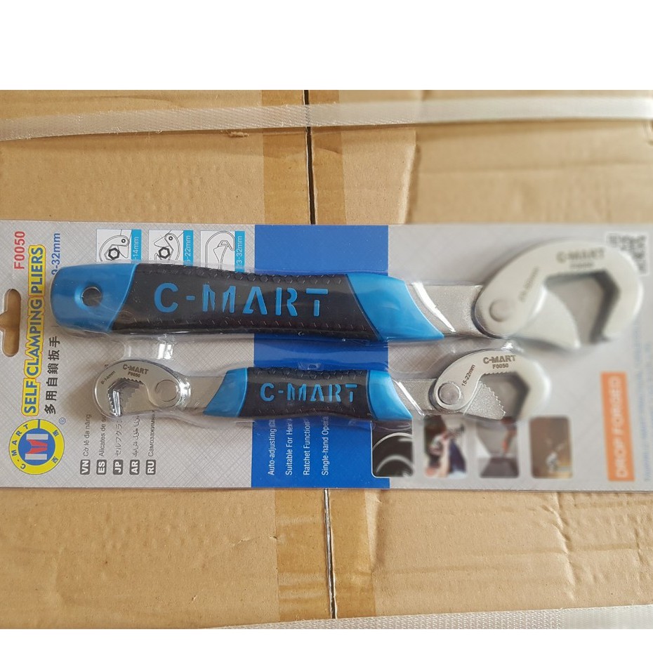 Bộ 2 Cờ lê đa năng 9~32mm C-Mart F0050