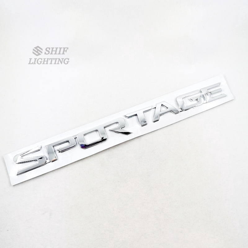Sticker dán trang trí xe hơi hình chữ SPORTAGE bằng nhựa ABS dành cho KIA SPORTAGE