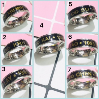 Nhẫn kpop EXO 70k->32k đổi màu theo cảm xúc