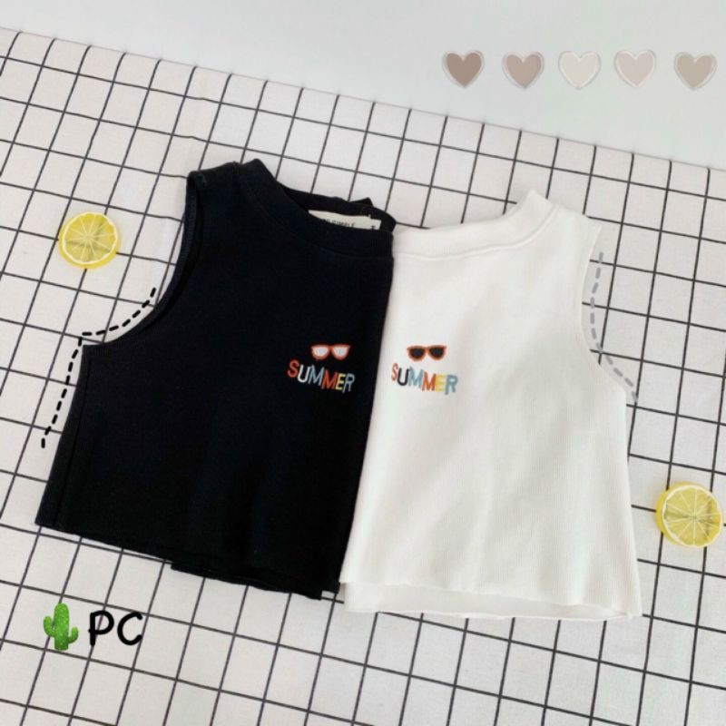 Áo croptop ba lỗ Summer | BigBuy360 - bigbuy360.vn