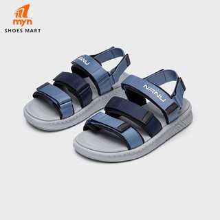 Giày Sandal Nam Nữ Nanu 11 NN11 - Light blue - 3 quai trendy 2021